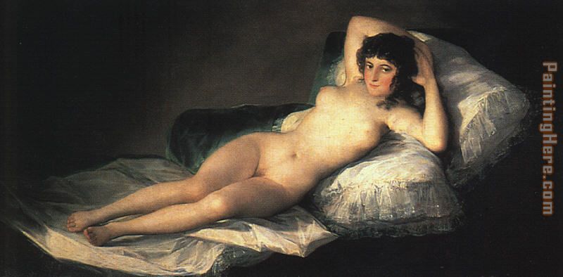 Nude Maja painting - Francisco de Goya Nude Maja art painting